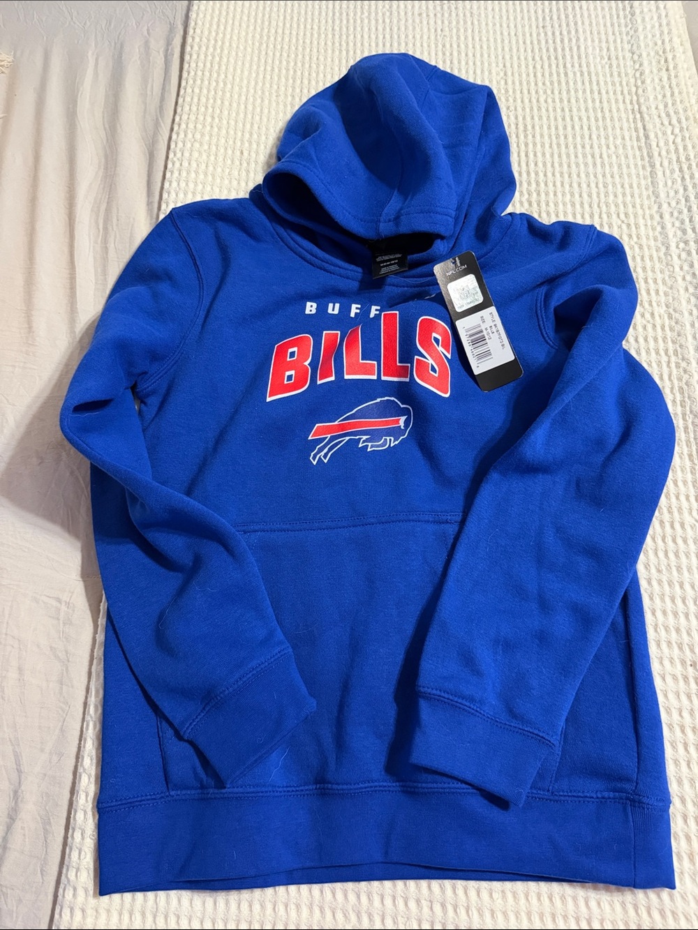 Buffalo bills Royal Blue Bills Logo Crewneck Hoodie